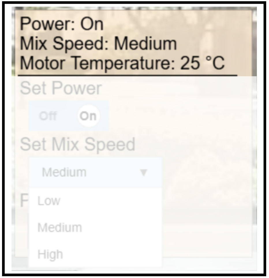 Rendered GUI representation of a Dynamic Property in the simulation interface